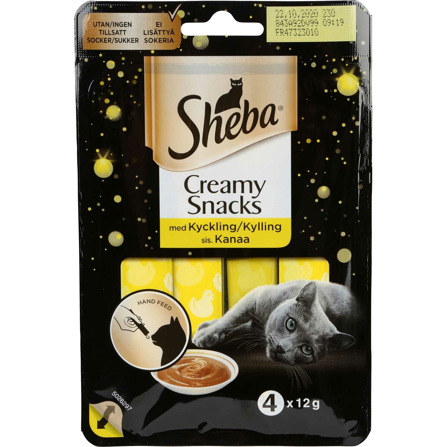 Sheba creamy snacks on sale